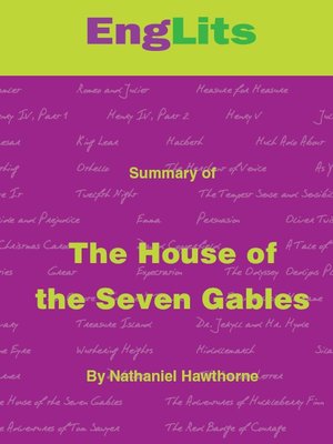 cover image of EngLits: The House of the Seven Gables